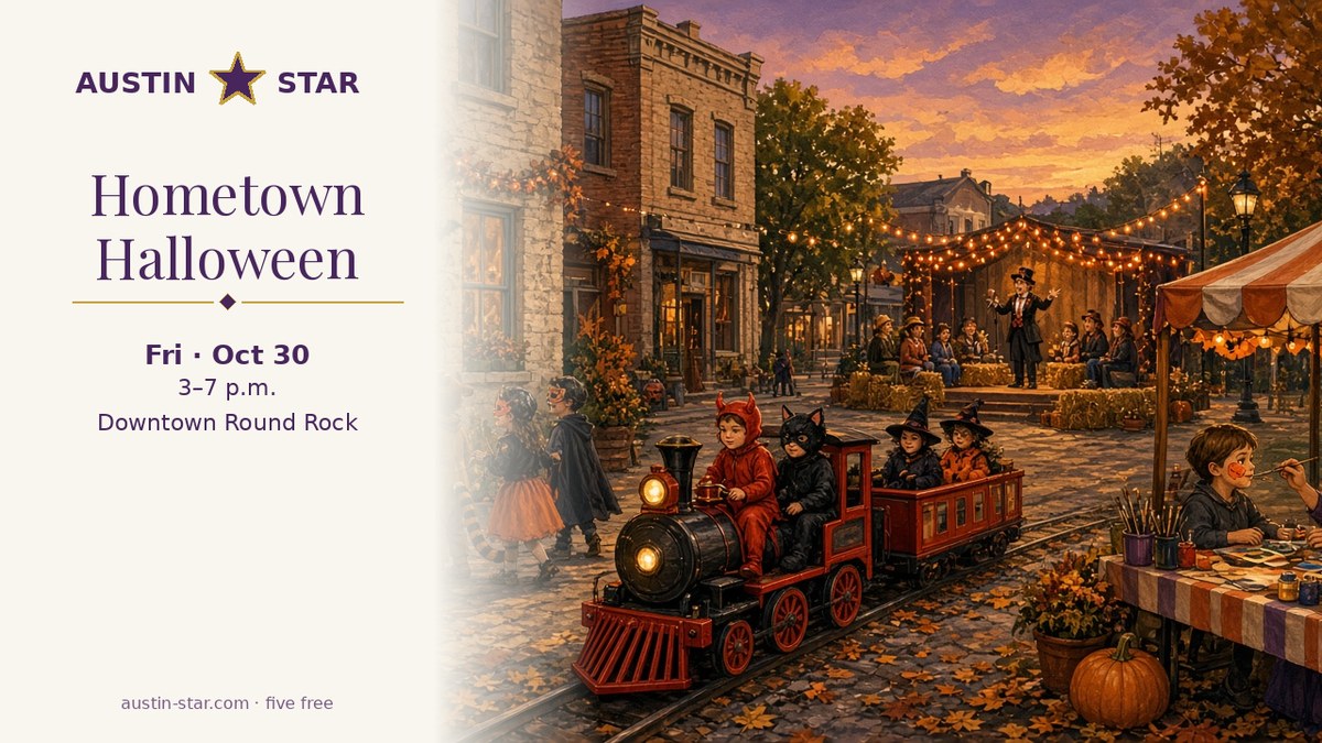 Illustration — Hometown Halloween Downtown