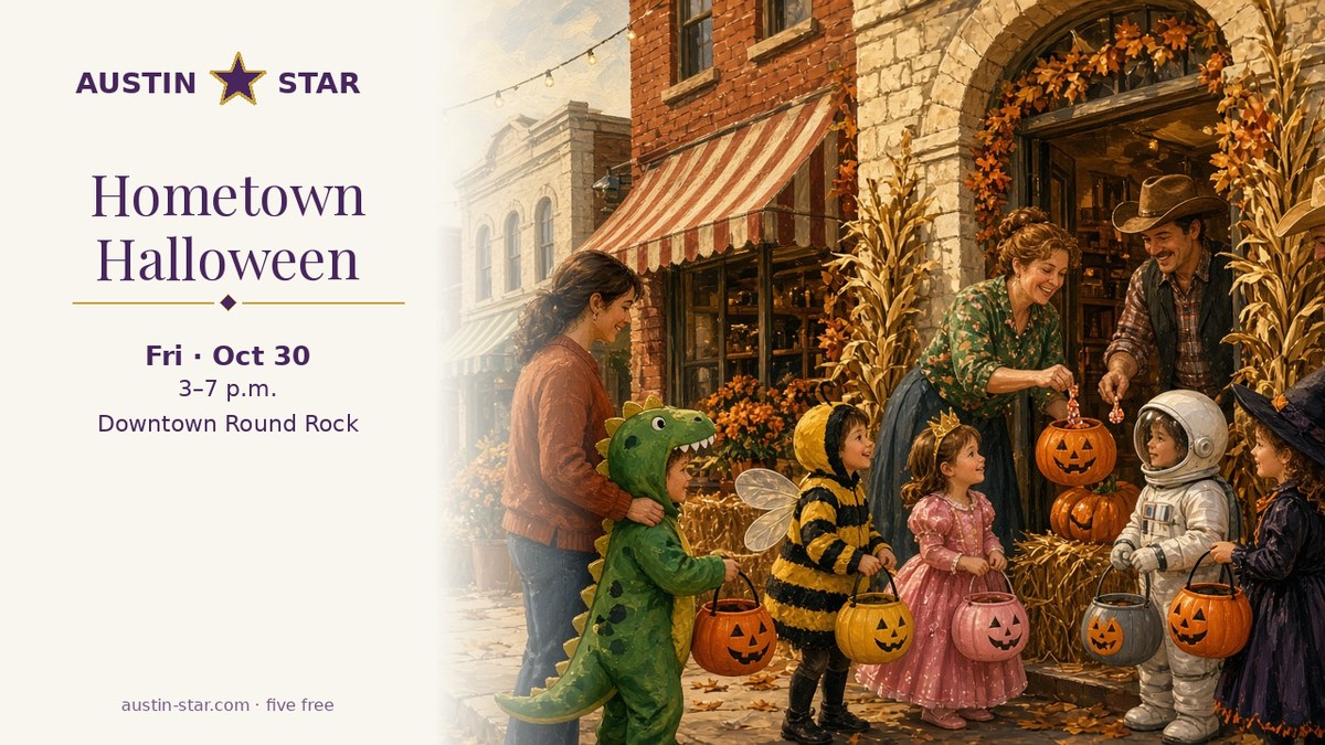 Illustration — Hometown Halloween Downtown